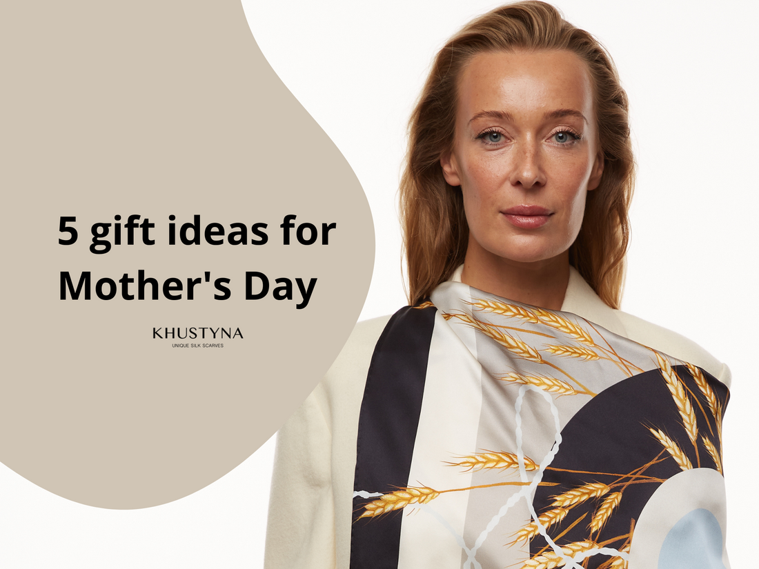 5 gift ideas for Mother's Day.