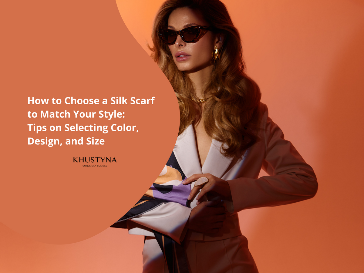How to Choose a Silk Scarf to Match Your Style: Tips on Selecting Color, Design, and Size