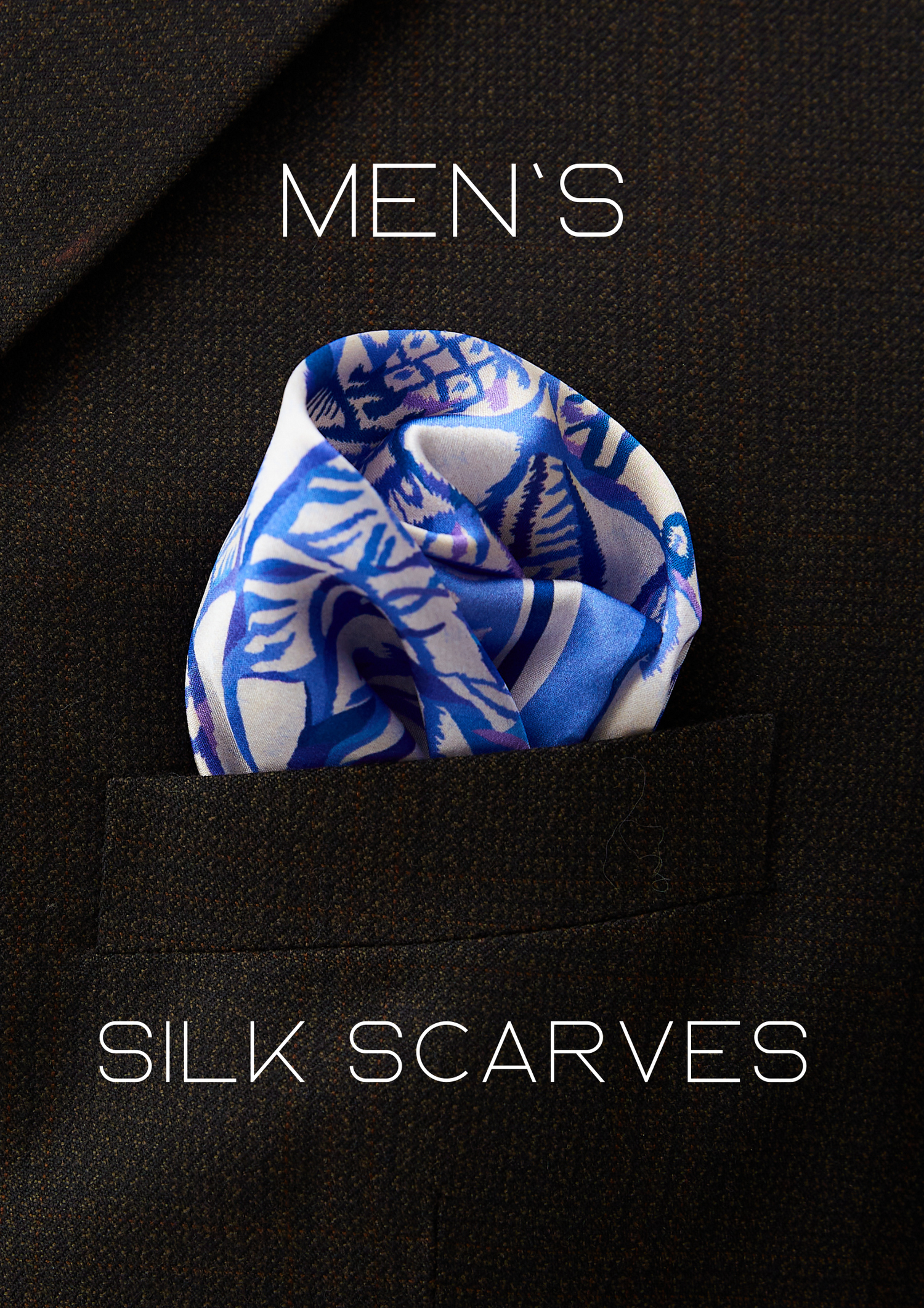 Men's pache scarves