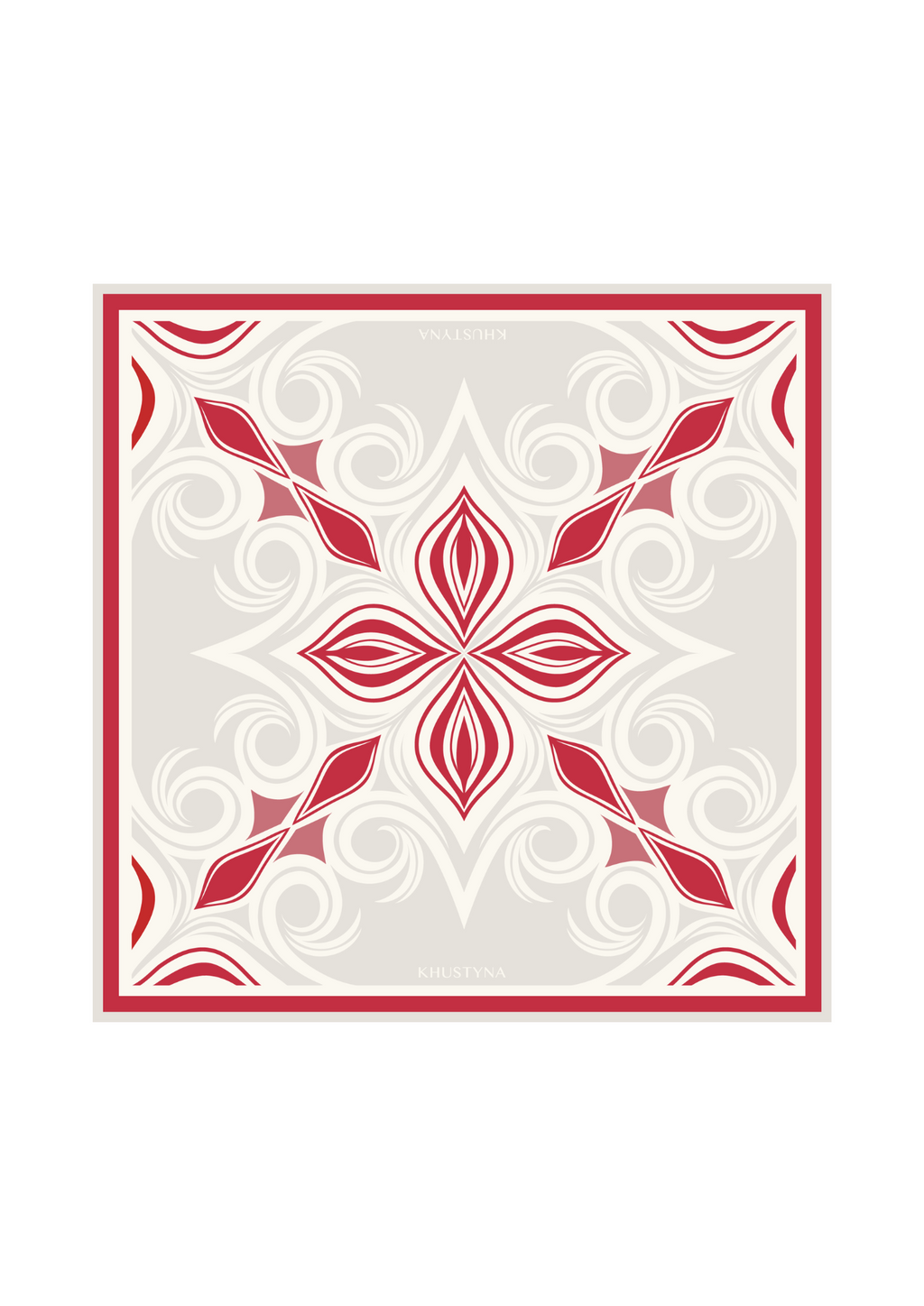 Sciarpa di seta - Ukrainian black wheat