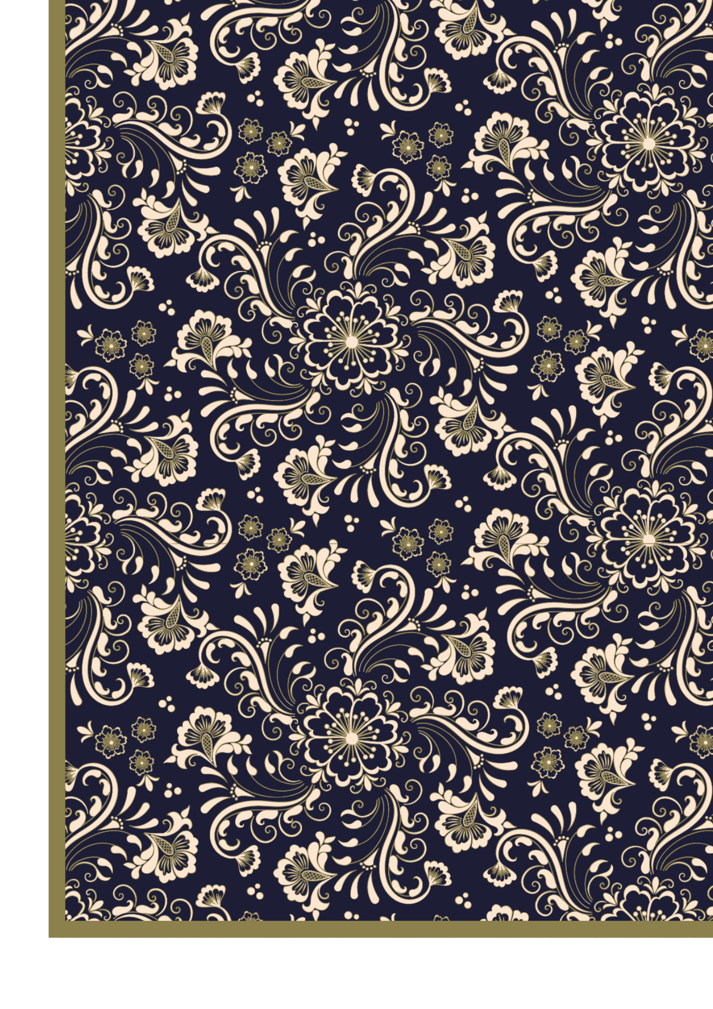 Шовкова хустина - buta olive