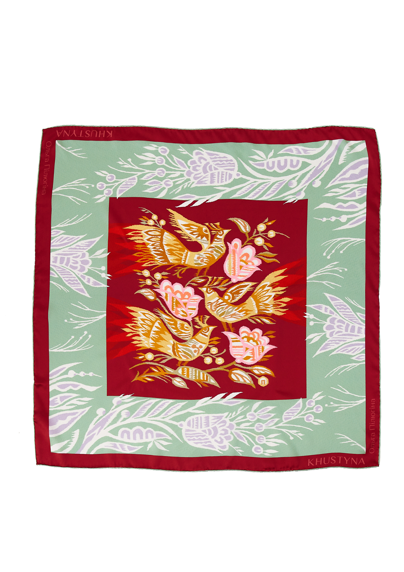 Шовкова хустина - Павичі