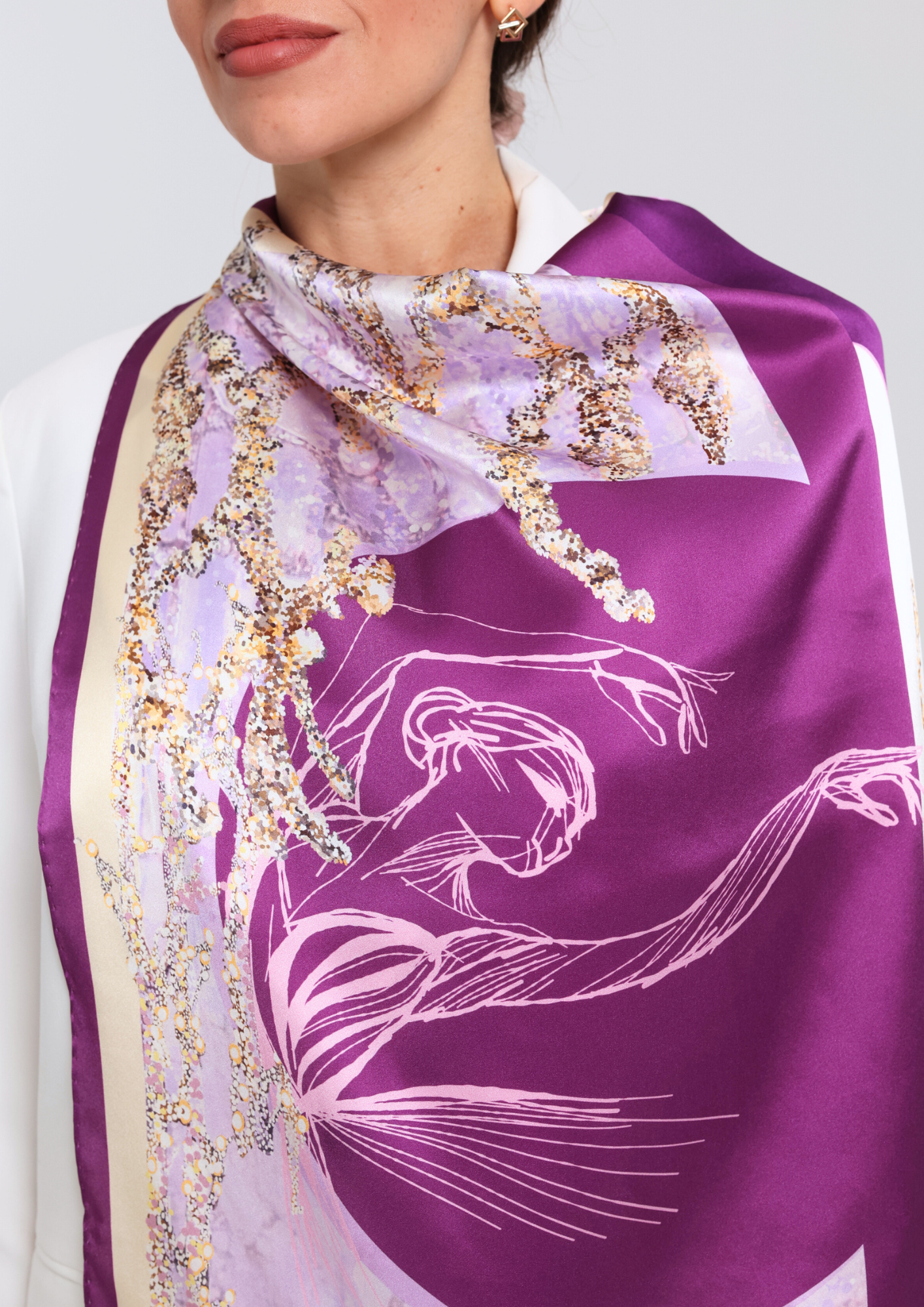 Шовкова хустина -  Cофіт розе