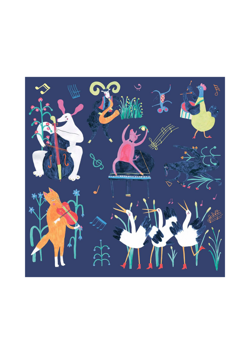 Sciarpa di seta - Ukrainian black wheat