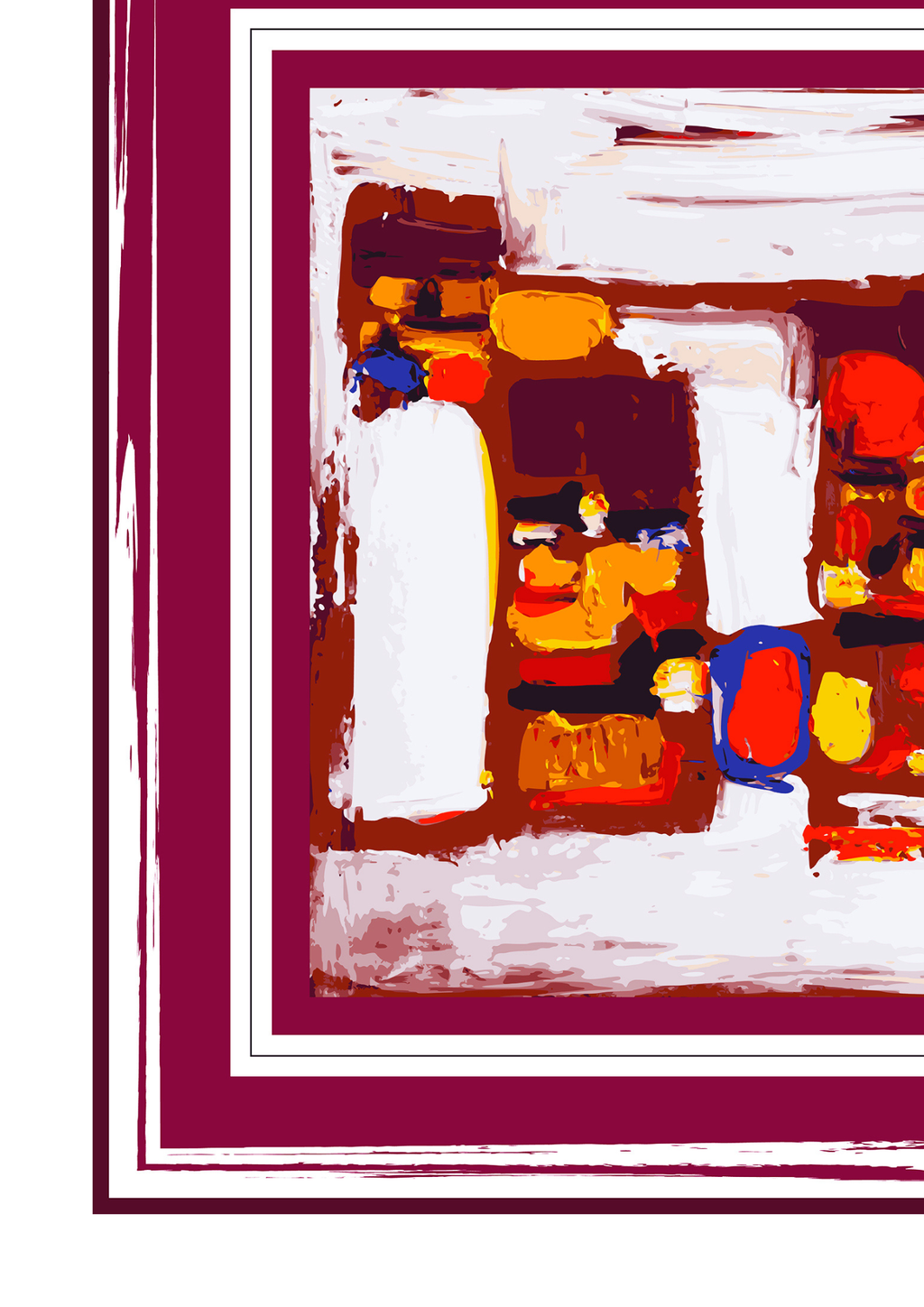 Шовкова хустина -  Факторизація пейзажу, Ганна Криволап