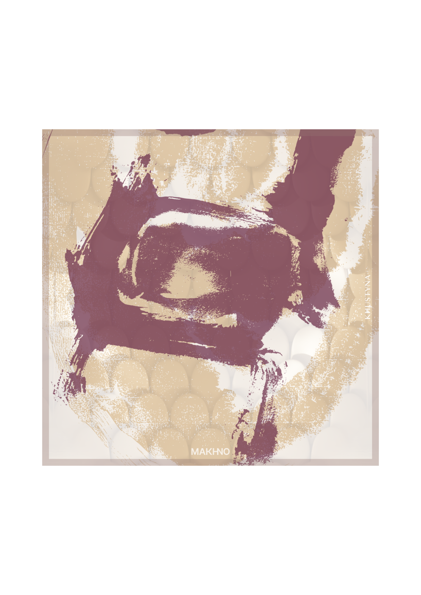 Шовкова хустина -  ikigai, MAKHNO X KHUSTYNA