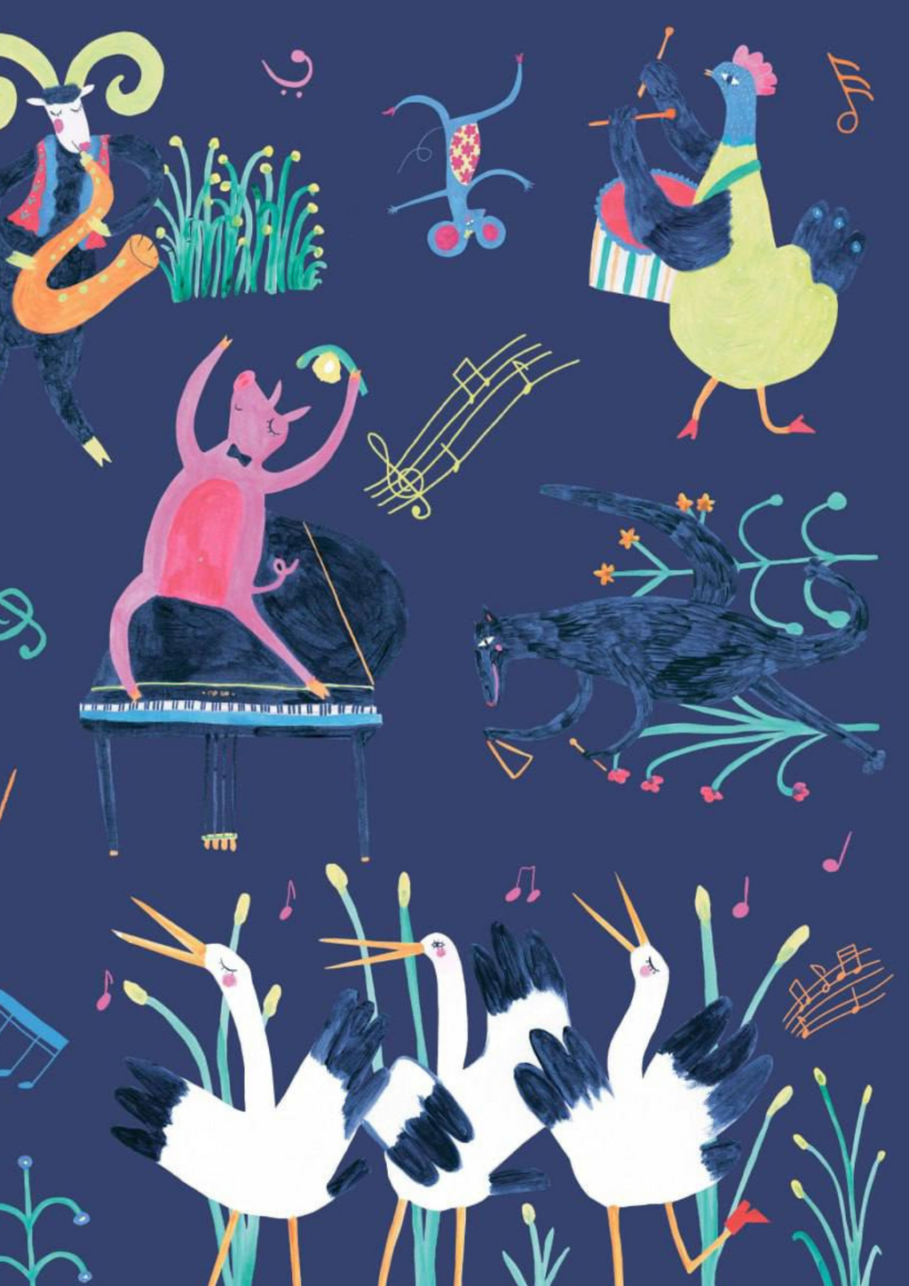 Sciarpa di seta - Ukrainian black wheat