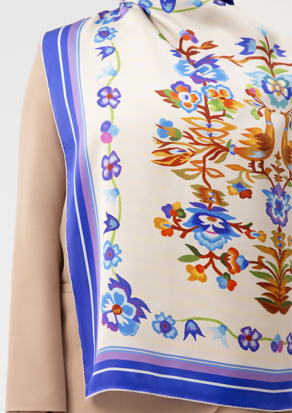 Шовкова хустина - Жарптиці