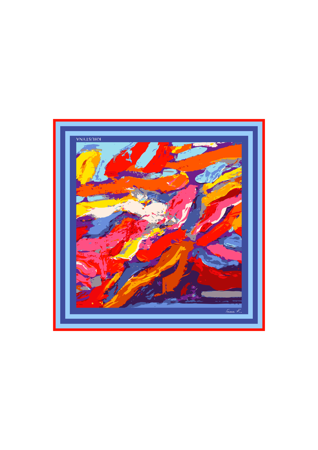 Foulard en soie - Blé noir pour homme