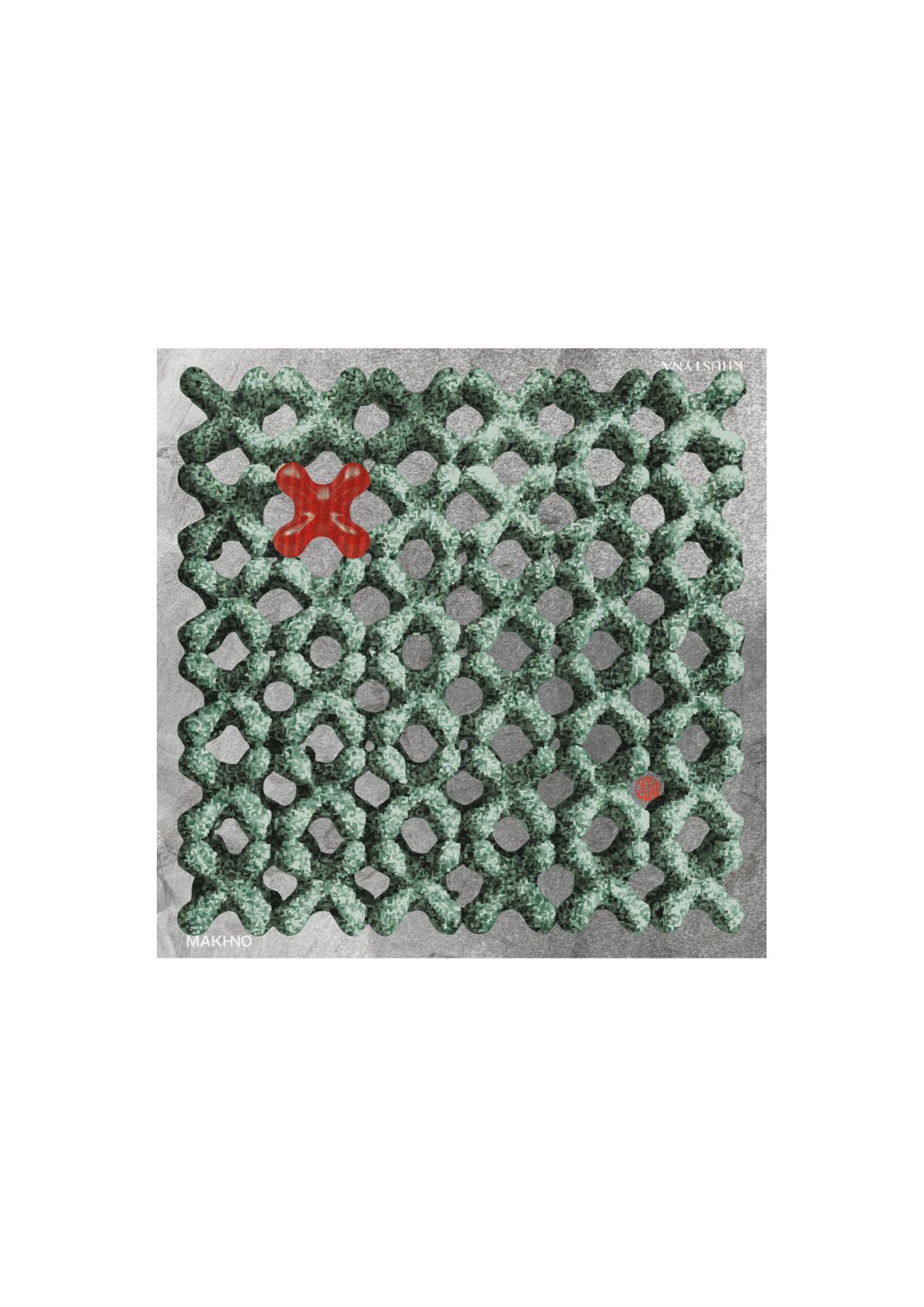 Шовкова хустина - Quadropod, , MAKHNO X KHUSTYNA