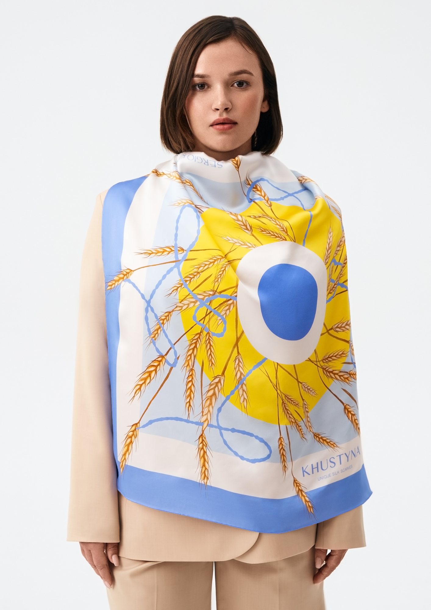 Шовкова хустина - Ukrainian wheat