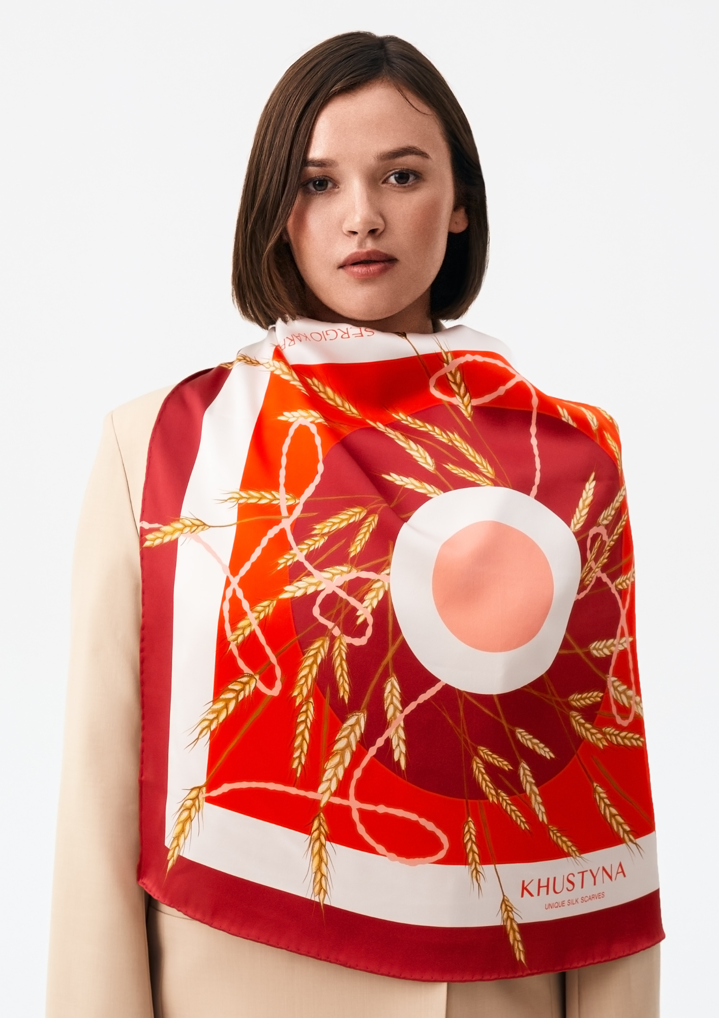 Шовкова хустина - Ukrainian red wheat