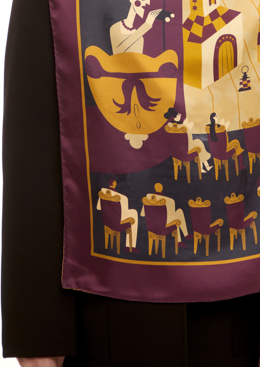 Silk scarf - Theatre