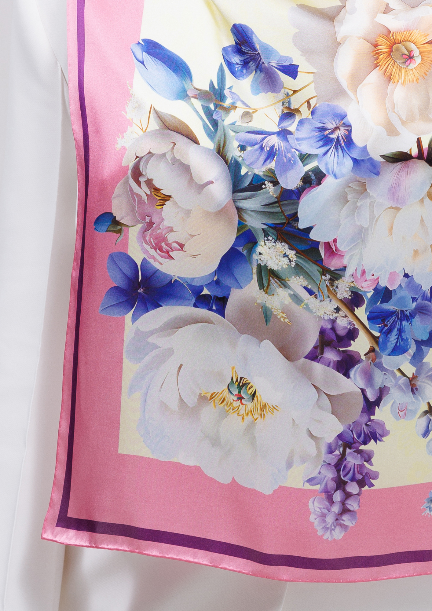 Шовкова хустина - Травневі квіти