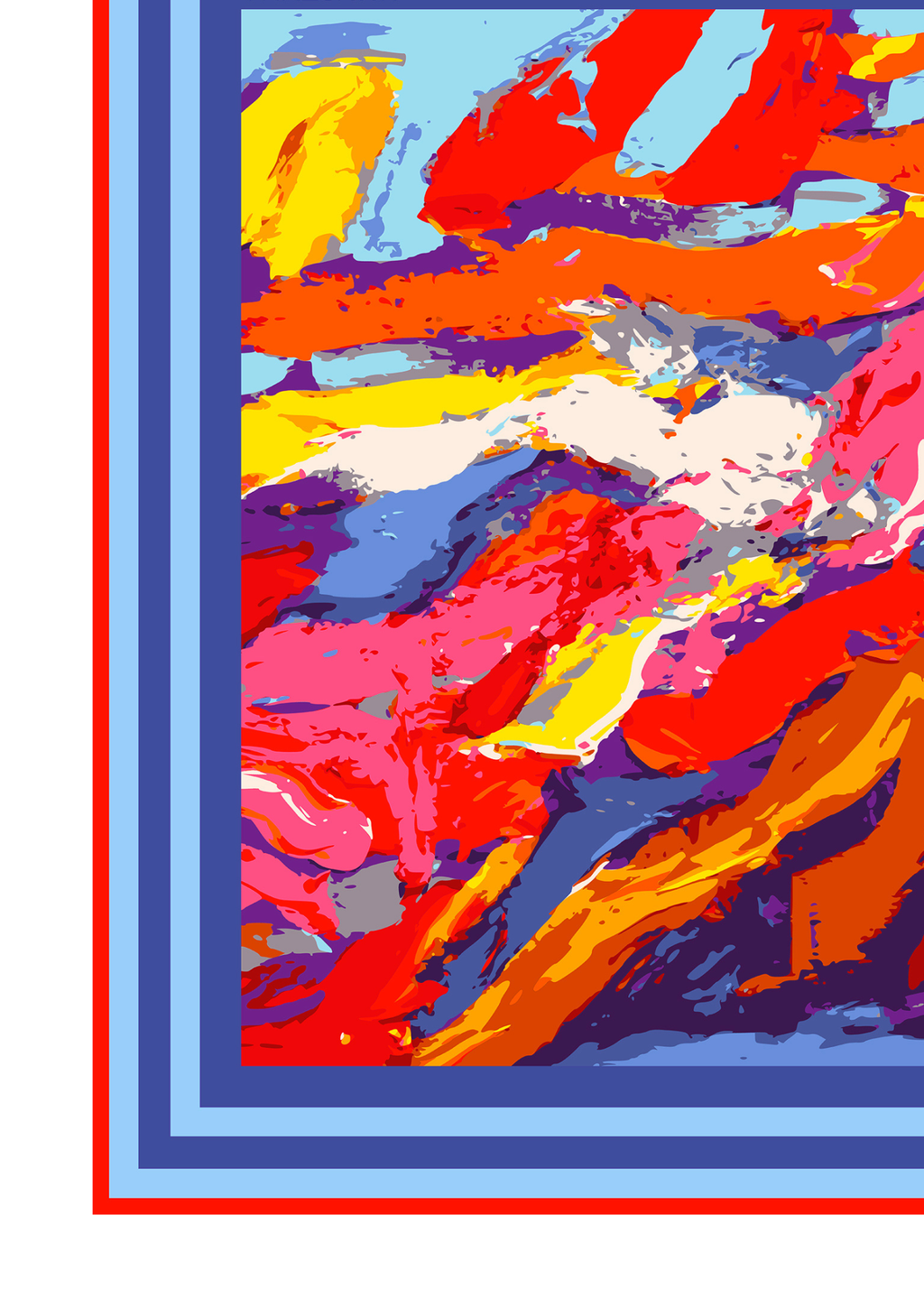 Шовкова хустина -  Стрічки, Ганна Криволап