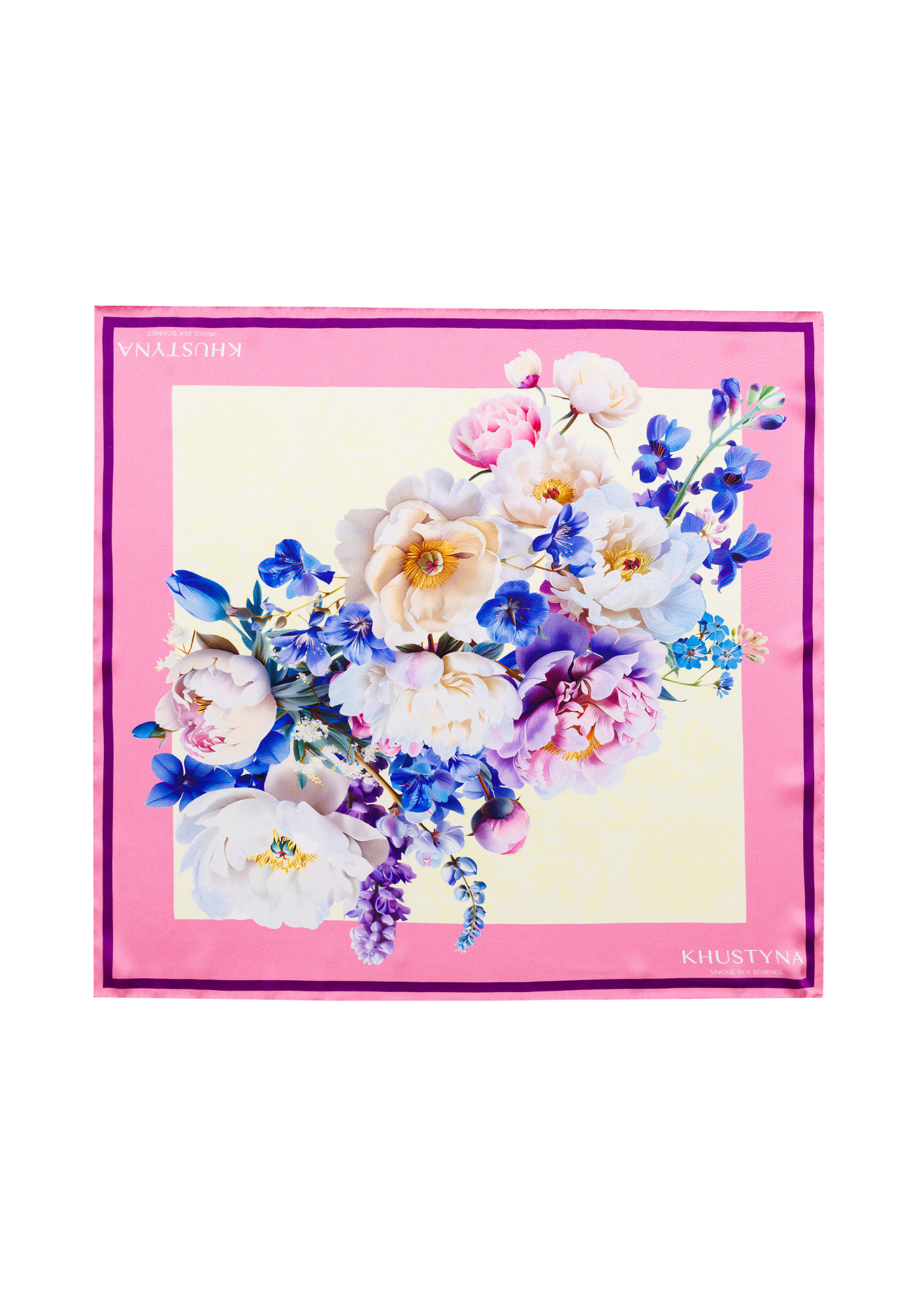 Шовкова хустина - Травневі квіти