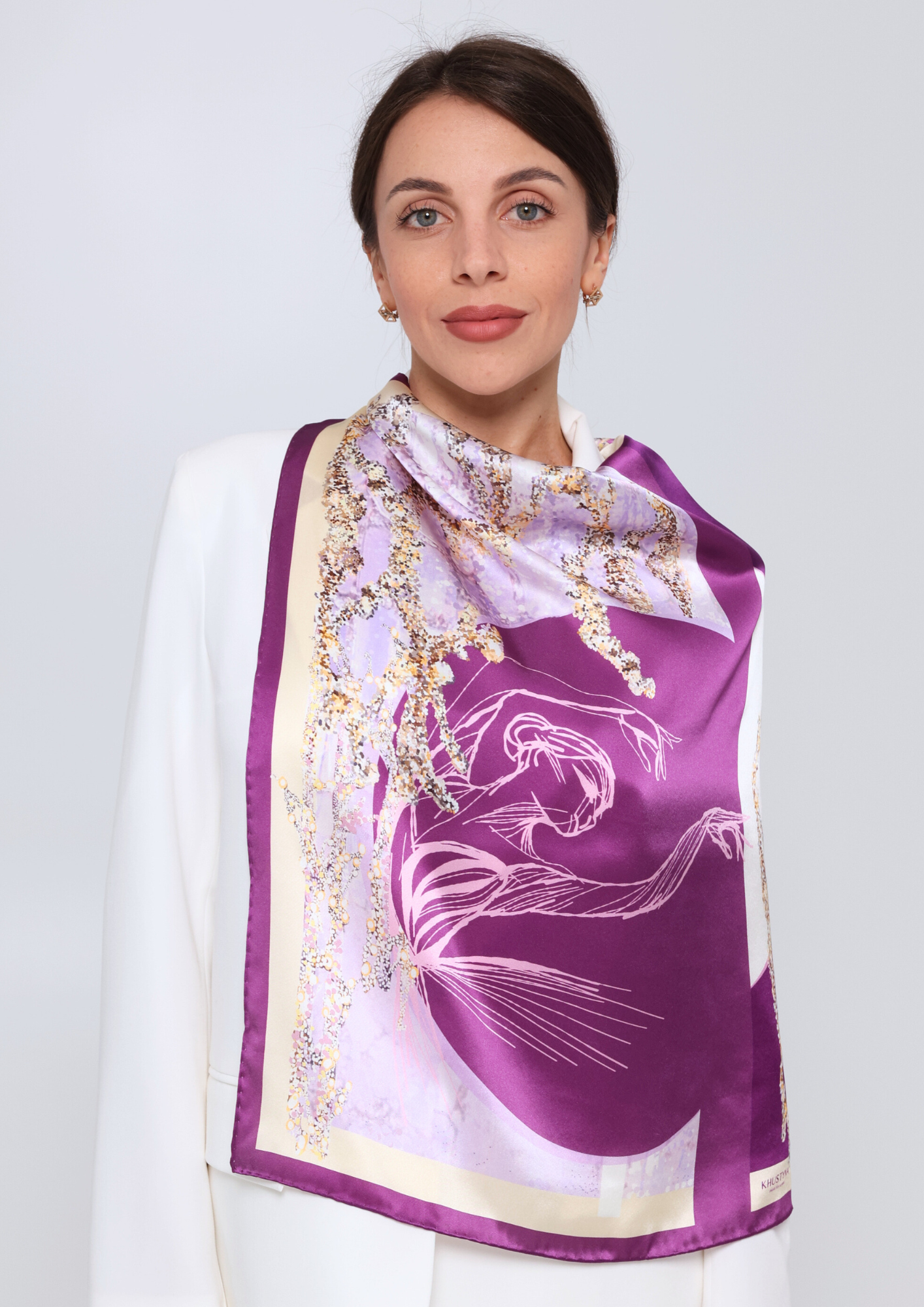 Шовкова хустина -  Cофіт розе