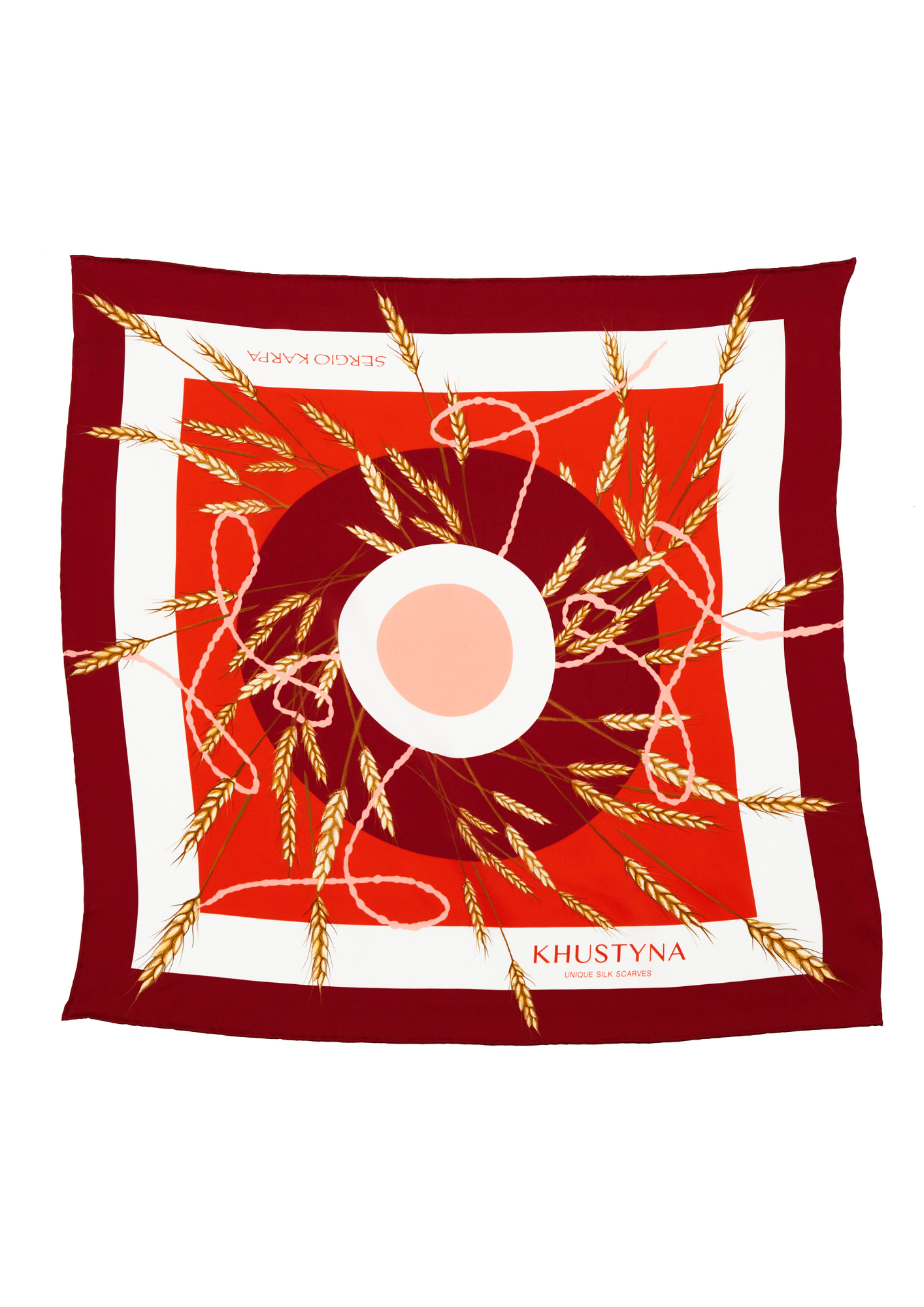 Шовкова хустина - Ukrainian red wheat