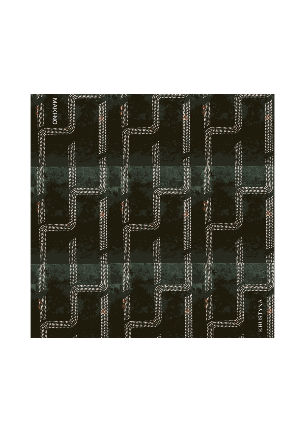 Шовкова хустина -  Shadows, MAKHNO X KHUSTYNA