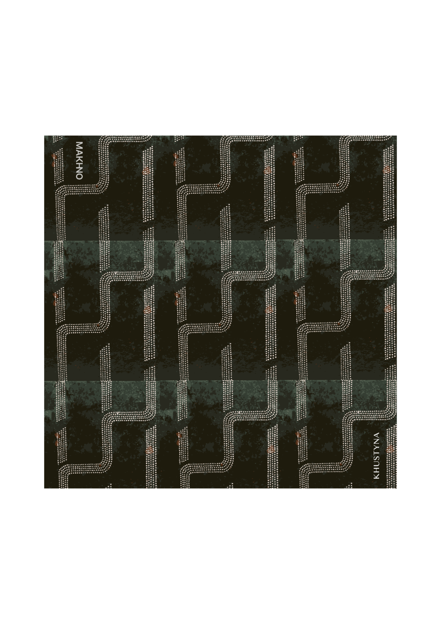 Шовкова хустина -  Shadows, MAKHNO X KHUSTYNA