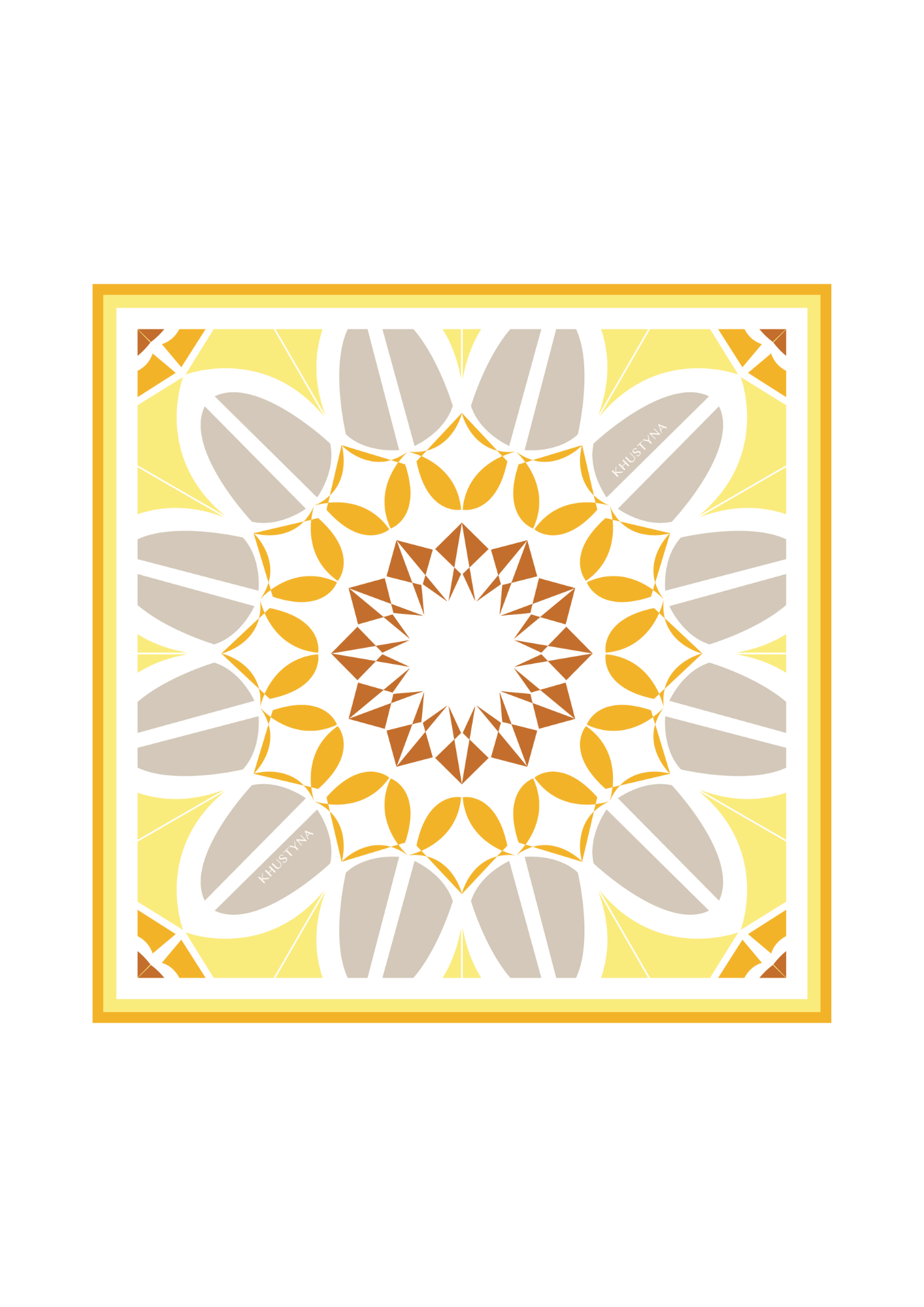 Шовкова хустина -  Solar Kaleidoscope