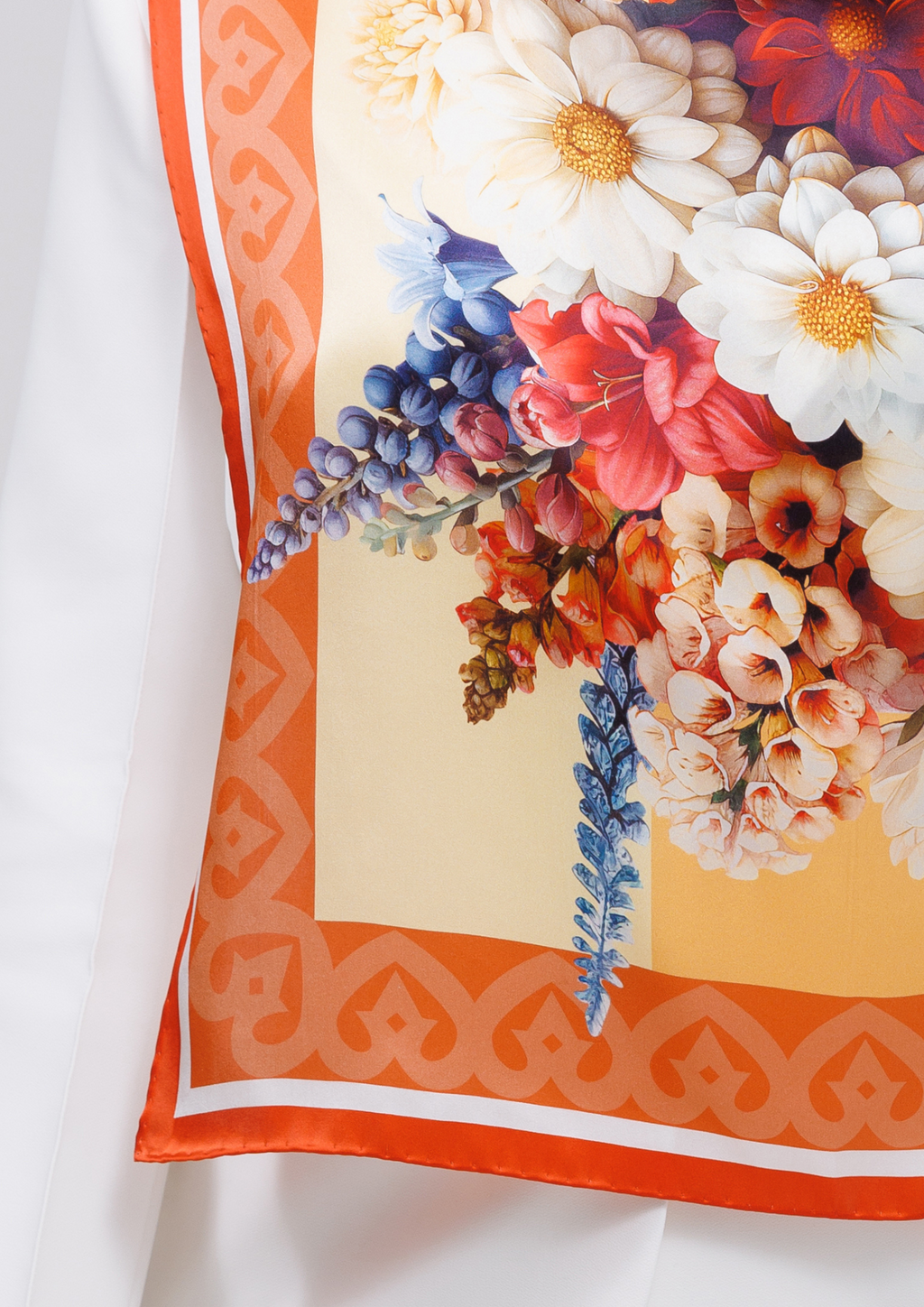 Foulard en soie - Flottement ukrainien