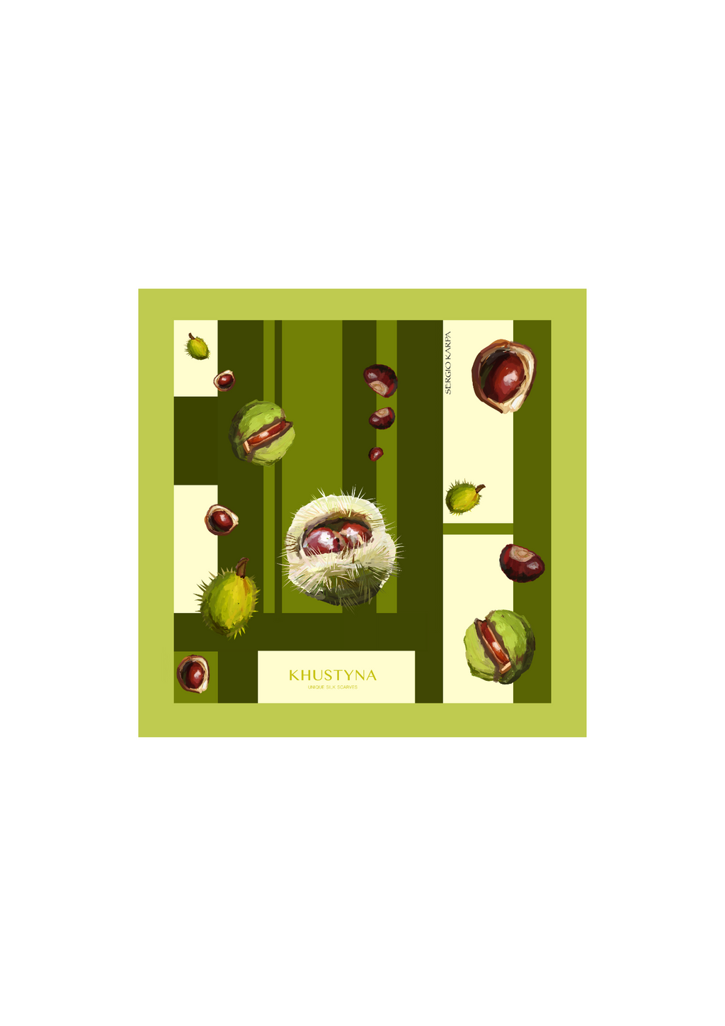 Шовкова хустина - Ukrainian Kyiv & chestnuts