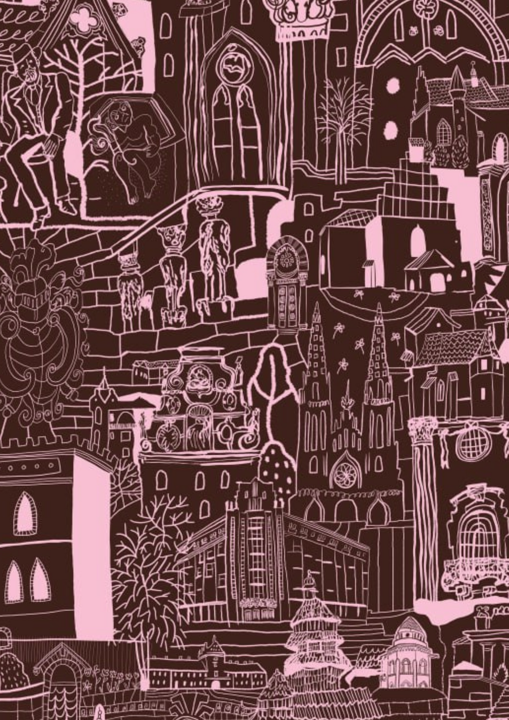 Foulard en soie - Blé noir ukrainien