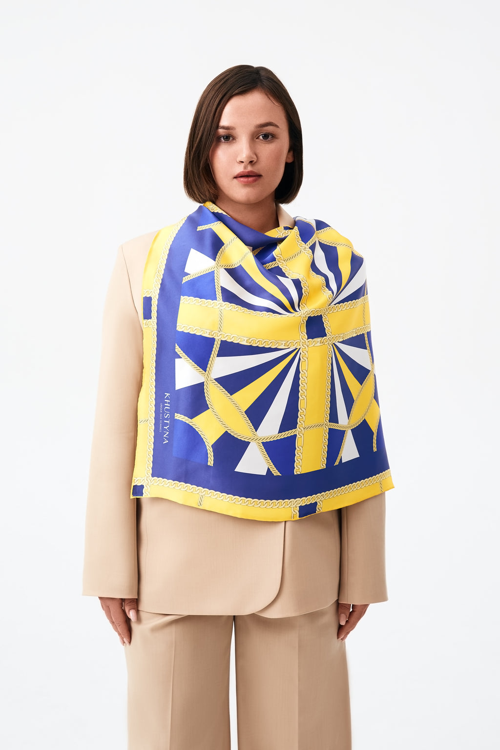 Seidenschal - Zirkuszelte