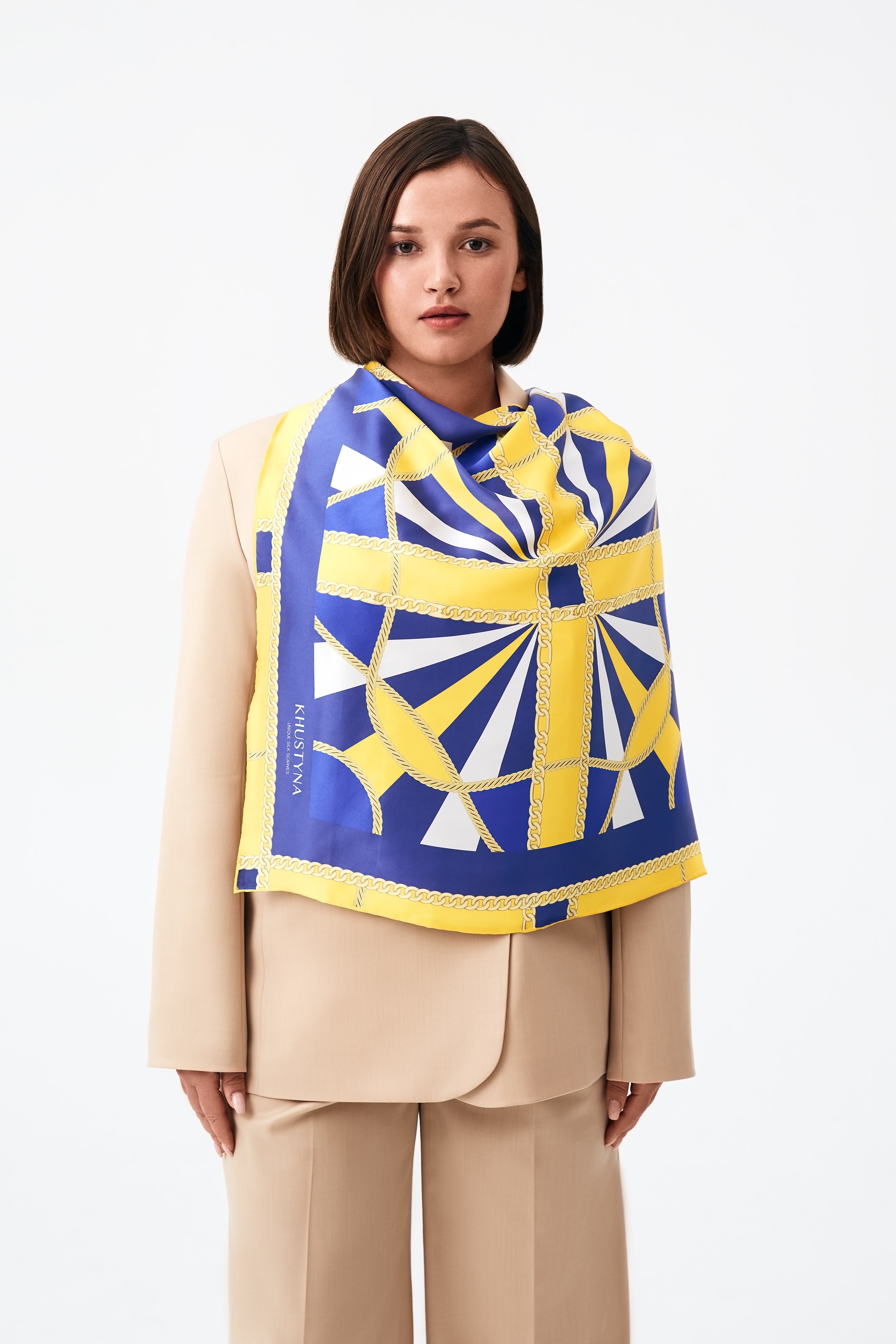 Seidenschal - Zirkuszelte