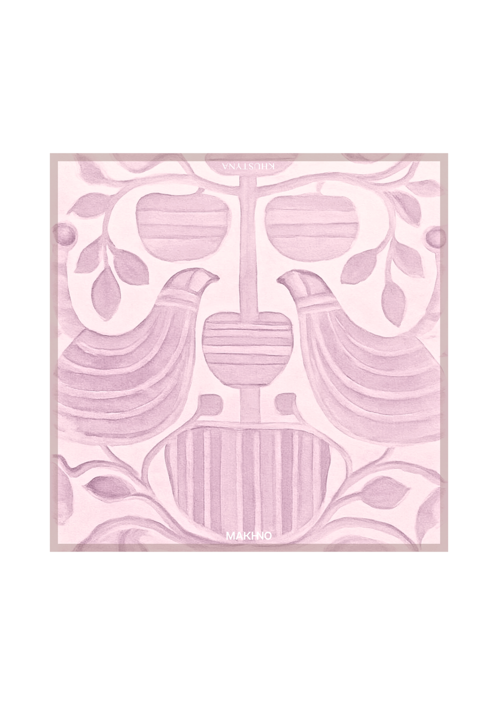 Шовкова хустина -  Tree of life, MAKHNO X KHUSTYNA