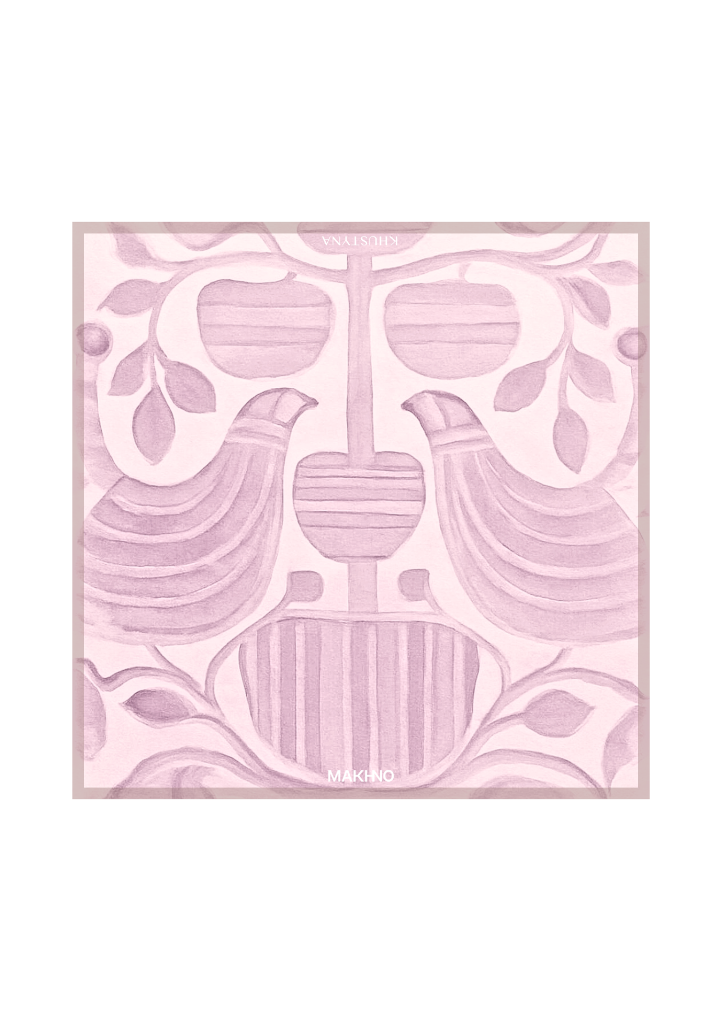 Шовкова хустина -  Tree of life, MAKHNO X KHUSTYNA