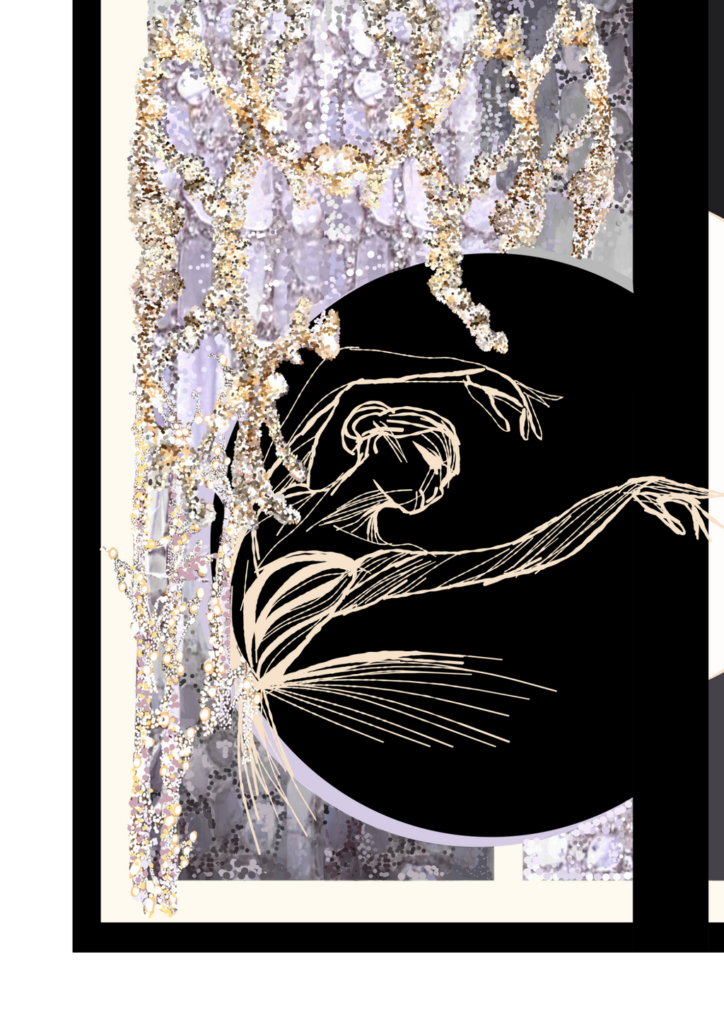 Шовкова хустина -  Cофіт нуар