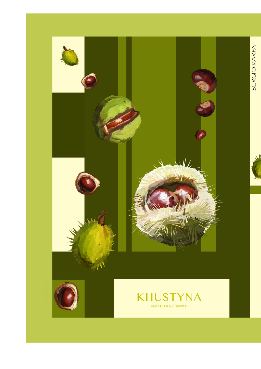 Шовкова хустина - Ukrainian Kyiv & chestnuts