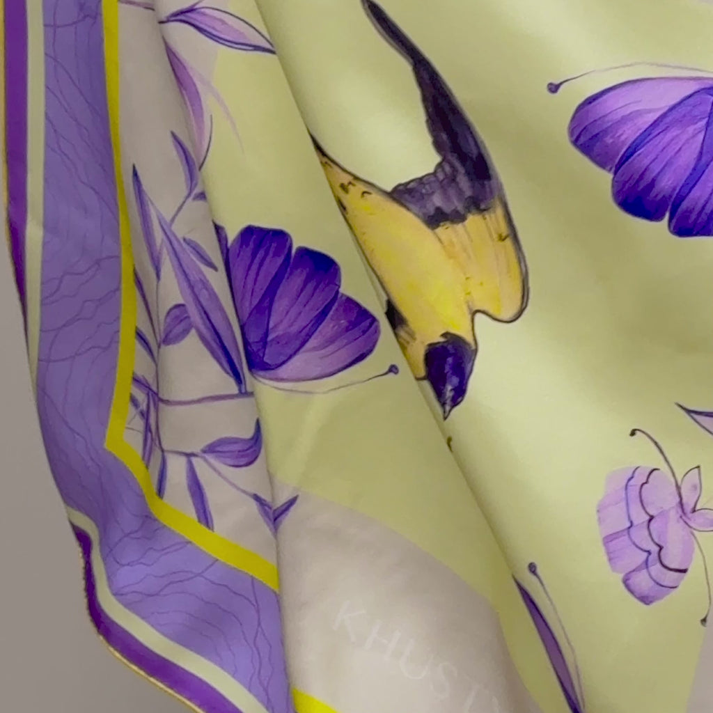 Seidenschal - Ukrainisches Ostern von Art-Hall