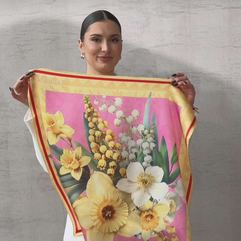 Шовкова хустина - Квітневі