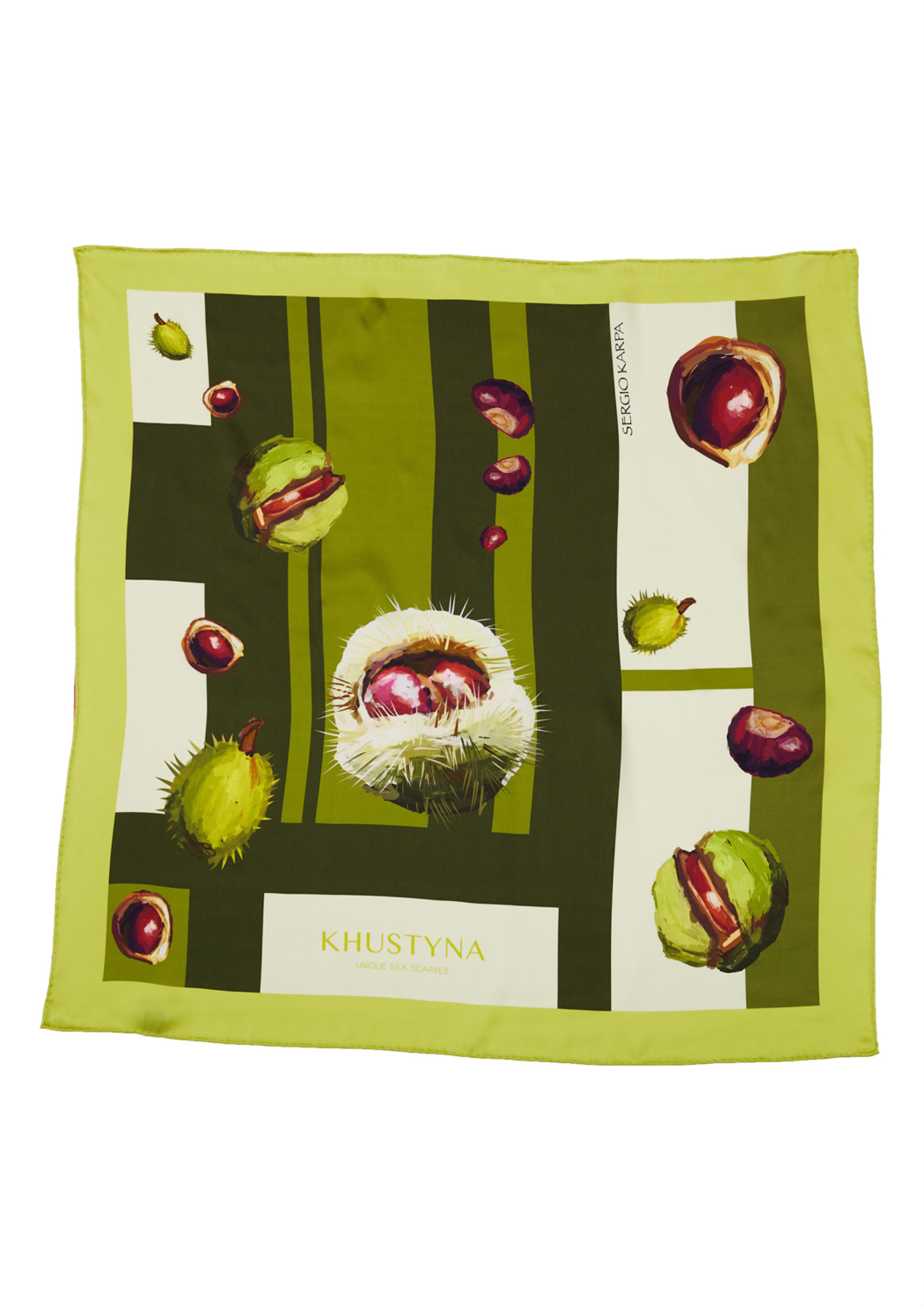 Шовкова хустина - Ukrainian Kyiv & chestnuts
