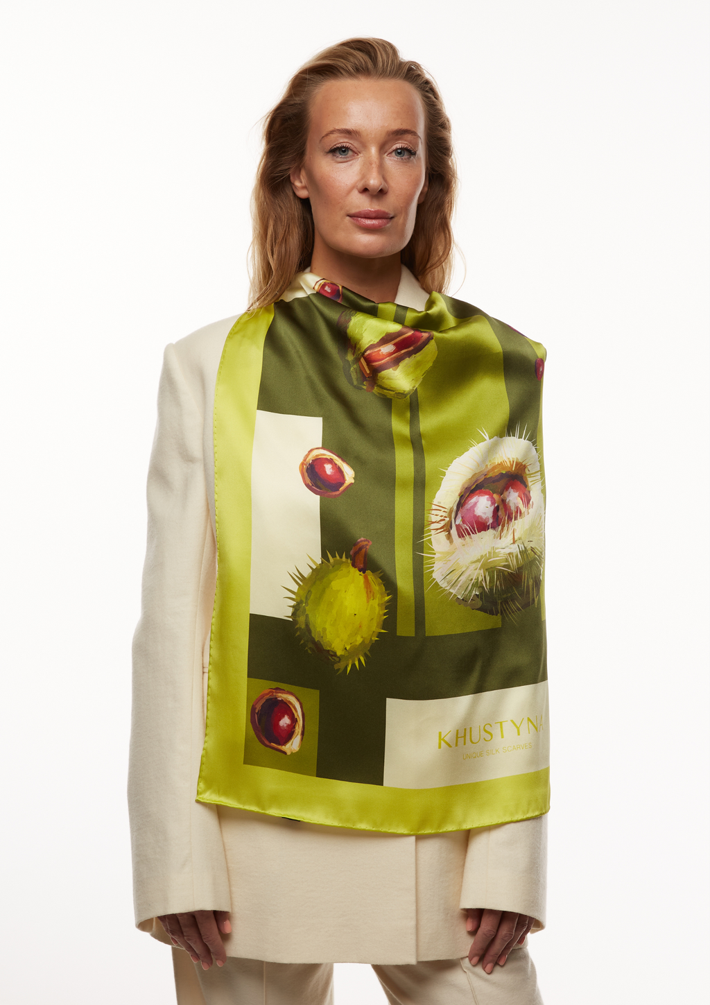 Шовкова хустина - Ukrainian Kyiv & chestnuts